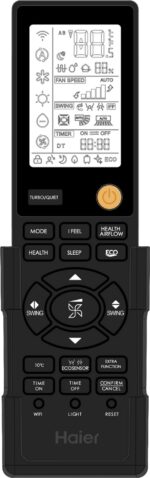 Aire acondicionado Split 1 x 1 - HAIER FLEXIS -S, 6106 fg/h, Función Inverter, Negro - Imagen 6