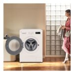 Lavadora secadora - LG LGW4X1085NWH, 8 kg + 5 kg, Blanco - Imagen 2