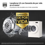 Lavadora secadora - LG LGW4X1085NWH, 8 kg + 5 kg, Blanco - Imagen 4