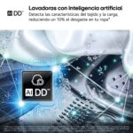 Lavadora secadora - LG LGW4X1085NWH, 8 kg + 5 kg, Blanco - Imagen 5