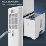 Deshumidificador - Rowenta Extreme Dry Compact DH5260, 16 l/día, Depósito 3 l, Superficie 40 m², Silencioso, Blanco - Imagen 6