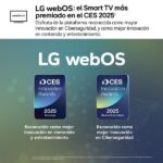 TV LED 32" - LG 32LR60006LA, Full-HD, Procesador Inteligente α5 AI Processor Gen6, Smart TV, DVB-T2 (H.265), Negro - Imagen 6