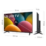TV LED 32" - LG 32LR60006LA, Full-HD, Procesador Inteligente α5 AI Processor Gen6, Smart TV, DVB-T2 (H.265), Negro - Imagen 9