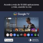 TV LED 85" - Sony Bravia 3, Direct LED, 4K HDR Processor X1 con IA, Smart TV (Google TV), TDT HD, DVB-T2, Dolby Atmos/Vision, Chromecast, Eco, 85S35 - Imagen 7