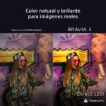 TV LED 65" - Sony Bravia 3, Direct LED, 4K HDR Processor X1 con IA, Smart TV (Google TV), TDT HD, DVB-T2, Dolby Atmos/Vision, Chromecast, Eco, 65S35 - Imagen 4