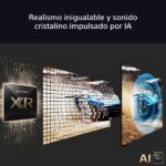 TV QD-OLED 65" - Sony Bravia 8 II, Procesador XR con IA, Smart TV (Google TV), IMAX, Dolby Atmos/Vision, Chromecast, Airplay, PS5, 120Hz, Eco, 65XR8M2 - Imagen 5