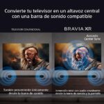 TV QD-OLED 65" - Sony Bravia 8 II, Procesador XR con IA, Smart TV (Google TV), IMAX, Dolby Atmos/Vision, Chromecast, Airplay, PS5, 120Hz, Eco, 65XR8M2 - Imagen 8
