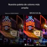 TV QD-OLED 55" - Sony Bravia 8 II, Procesador XR con IA, Smart TV (Google TV), IMAX, Dolby Atmos/Vision, Chromecast, Airplay, PS5, 120Hz, Eco, 55XR8M2 - Imagen 6