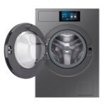 Lavadora carga frontal - Samsung Bespoke AI WF90F09C4SU3, 9 kg, 1400 rpm, 24 programas, Autodosificación, Clase A, Control por voz, Grafito - Imagen 10