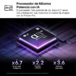 TV OLED 55" - LG OLED55G54LW.AEU, UHD 4K, Procesador Inteligente α11 AI Processor 4K Gen2, Smart TV, DVB-T2 (H.265), Rocky Black - Imagen 6