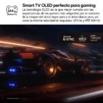 TV OLED 83" - LG OLED83C54LA, OLED 4K, Procesador Inteligente α9 AI Processor 4K Gen8, Smart TV, DVB-T2 (H.265), Negro - Imagen 12