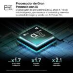TV OLED 83" - LG OLED83C54LA, OLED 4K, Procesador Inteligente α9 AI Processor 4K Gen8, Smart TV, DVB-T2 (H.265), Negro - Imagen 7