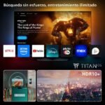 TV LED 43" - Philips 43PUS7000/12, UHD 4K, Smart TV, Dolby Atmos y DTS:X, Titan OS, Negro - Imagen 7