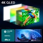 TV QLED 50" - Philips Ambilight 50PUS8510/12, UHD 4K, Titan OS, Smart TV, Pixel Precise Ultra HD, Dolby Atmos, Negro mate - Imagen 4