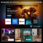 TV QLED 50" - Philips Ambilight 50PUS8510/12, UHD 4K, Titan OS, Smart TV, Pixel Precise Ultra HD, Dolby Atmos, Negro mate - Imagen 6