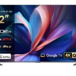 TV QLED 32" - Xiaomi 32 A PRO, QLED HD, Quad A53, Smart TV, Google TV, Negro