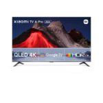TV QLED 75" - XIAOMI 75 A PRO QLED, QLED 4K, Quad cortex A55, Smart TV, DVB-T2 (H.265), Negro