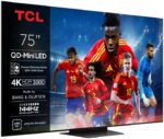 TV QD-Mini LED 75" - TCL 75C7K, UHD 4K, AiPQ Pro, Smart TV, DVB-T2 (H.265), Negro - Imagen 4