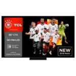 TV QD-Mini LED 55" - TCL 55C7K, UHD 4K, AiPQ Pro, Smart TV, DVB-T2 (H.265), Negro