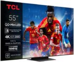 TV QD-Mini LED 55" - TCL 55C7K, UHD 4K, AiPQ Pro, Smart TV, DVB-T2 (H.265), Negro - Imagen 4