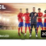 TV QD-Mini LED 98" - TCL 98C6K, 4K HDR Premium 1000nits, FALD, Smart TV con Google TV, Dolby Vision IQ·Atmos, 144Hz