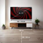 TV Mini LED 75" - TCL 75C6K, UHD 4K, AiPQ Pro Processor, Smart TV, DVB-T2 (H.265), Negro - Imagen 3