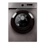 Lavadora carga frontal - Teka WMK 40740, 7 kg, 1200 rpm, 15 programas, Motor inverter, Electrónica con display digital, Inox