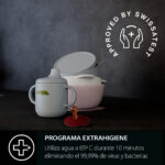 Lavavajillas - AEG FFB76717PM, 14 servicios, 9 programas, 60 cm, Tercera bandeja, programa ExtraHygiene, Inox - Imagen 7