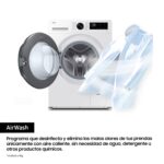 Lavadora secadora - Samsung WD90DG5G34BEEC, 9kg/5kg 1400 rpm, 13 programas, AI Ecobubble™ Clase E/A-10%, fondo reducido, Blanco - Imagen 5