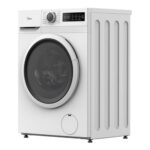 Lavadora carga frontal - Midea MF110W90BA10/W-ES, 9 kg, A-10%,1400 rpm, 15 Programas, Motor Inverter, Blanco - Imagen 3