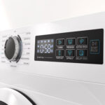 Lavadora carga frontal - Midea MF110W90BA10/W-ES, 9 kg, A-10%,1400 rpm, 15 Programas, Motor Inverter, Blanco - Imagen 6