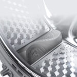 Lavadora carga frontal - Midea MF110W90BA10/W-ES, 9 kg, A-10%,1400 rpm, 15 Programas, Motor Inverter, Blanco - Imagen 7