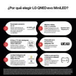 TV QNED MiniLED 75" - LG 75QNED87A6B, UHD 4K, Procesador Inteligente α8 AI Processor 4K Gen2, Smart TV, DVB-T2 (H.265), Ashed Blue - Imagen 4