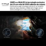 TV QNED MiniLED 75" - LG 75QNED87A6B, UHD 4K, Procesador Inteligente α8 AI Processor 4K Gen2, Smart TV, DVB-T2 (H.265), Ashed Blue - Imagen 5