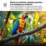 TV QNED MiniLED 75" - LG 75QNED87A6B, UHD 4K, Procesador Inteligente α8 AI Processor 4K Gen2, Smart TV, DVB-T2 (H.265), Ashed Blue - Imagen 8