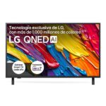 TV QNED 43" - LG 43QNED82A6B, UHD 4K, Procesador Inteligente α7 AI Processor 4K Gen8, Smart TV, DVB-T2 (H.265), Ashed Blue