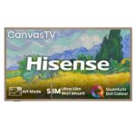TV QLED 55" - HISENSE Canvas 55S7NQ, UHD 4K, Quad Core MT9618, Smart TV, DVB-T2 (H.265), Aluminio