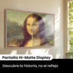 TV QLED 55" - HISENSE Canvas 55S7NQ, UHD 4K, Quad Core MT9618, Smart TV, DVB-T2 (H.265), Aluminio - Imagen 4