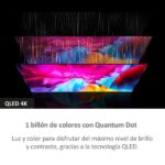 TV QLED 75" - Haier S80 Series H75S80FUX, Smart TV (Google TV), 4K HDR10, 4x HDMI 2.1, Sonido 44W, Dolby Audio, Negro - Imagen 10