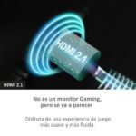 TV QLED 75" - Haier S80 Series H75S80FUX, Smart TV (Google TV), 4K HDR10, 4x HDMI 2.1, Sonido 44W, Dolby Audio, Negro - Imagen 4