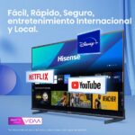 TV QLED 40" - Hisense 40A5Q, Dolby Atmos, Modo Juego, Modo Deportes IA, DVB-T2, Negro - Imagen 8