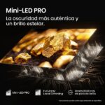TV Mini LED 55" - Hisense 55U7Q PRO, UHD 4K, 165 Hz, Sonido 2.1.2, Quantum Dot, Sensor de Luz IA, Negro - Imagen 6