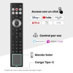 TV Mini LED 55" - HISENSE 55U8Q, UHD 4K, Quad Core MT9655, Smart TV, DVB-T2 (H.265), Negro - Imagen 8