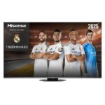 TV Mini LED 75" - Hisense 75U8Q, UHD 4K, Sensor Luz IA, Quantum Dot, Sonido 4.1.2, Anti-Reflection Pro, 165 Hz, Negro