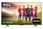 TV QD-Mini LED 50" - TCL 50C6KS, 4K HDR Premium 1000nits, FALD, Smart TV con Google TV, Dolby Vision IQ·Atmos, 144Hz