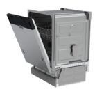 Lavavajillas integrable - Midea MID60S110.1, 12 Servicios, 4 Programas, 59.8 cm, Sin panelar - Imagen 3