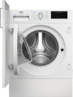 Lavadora integrable - Beko B3WBT49435WB, 9kg, 1400 rpm, Motor ProSmart, Energy Spin, Sin panelar
