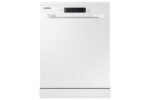 Lavavajillas - Samsung DW60CG550FWQET, 14 servicios, 7 programas, 59.8 cm, Bandeja de cubiertos, Blanco
