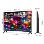 TV LED 65" - LG 65UA75006LA, UHD 4K, Procesador Inteligente α7 AI Processor 4K Gen8, Smart TV, DVB-T2 (H.265), Charcoal Black - Imagen 7