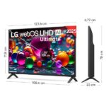 TV LED 55" - LG 55UA75006LA, UHD 4K, Procesador Inteligente α7 AI Processor 4K Gen8, Smart TV, DVB-T2 (H.265), Charcoal Black - Imagen 7